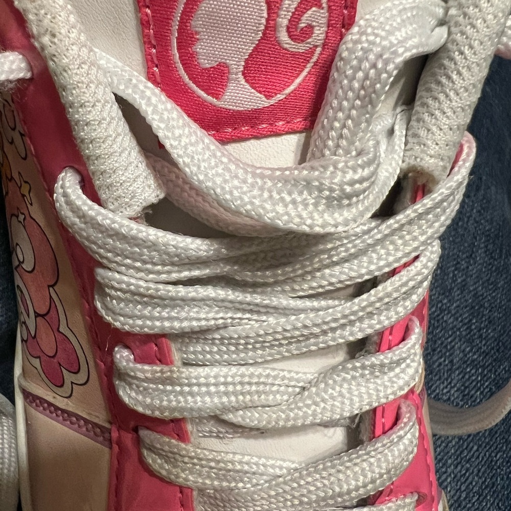 Barbie Pink and White Sneakers - Picture 5 of 5